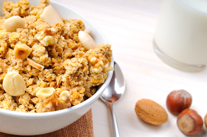 Which major brand cereals are lowest in carbohydrates?